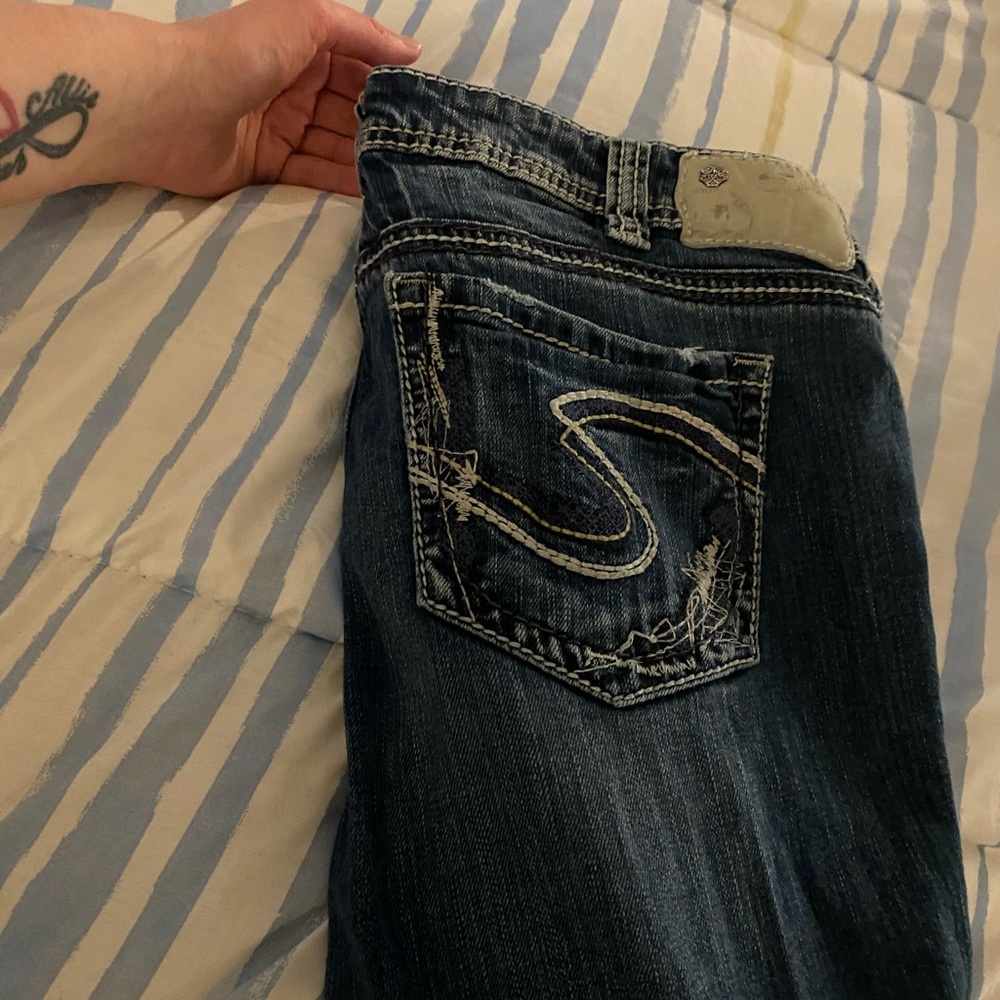 Sliver Jean company size 32/35